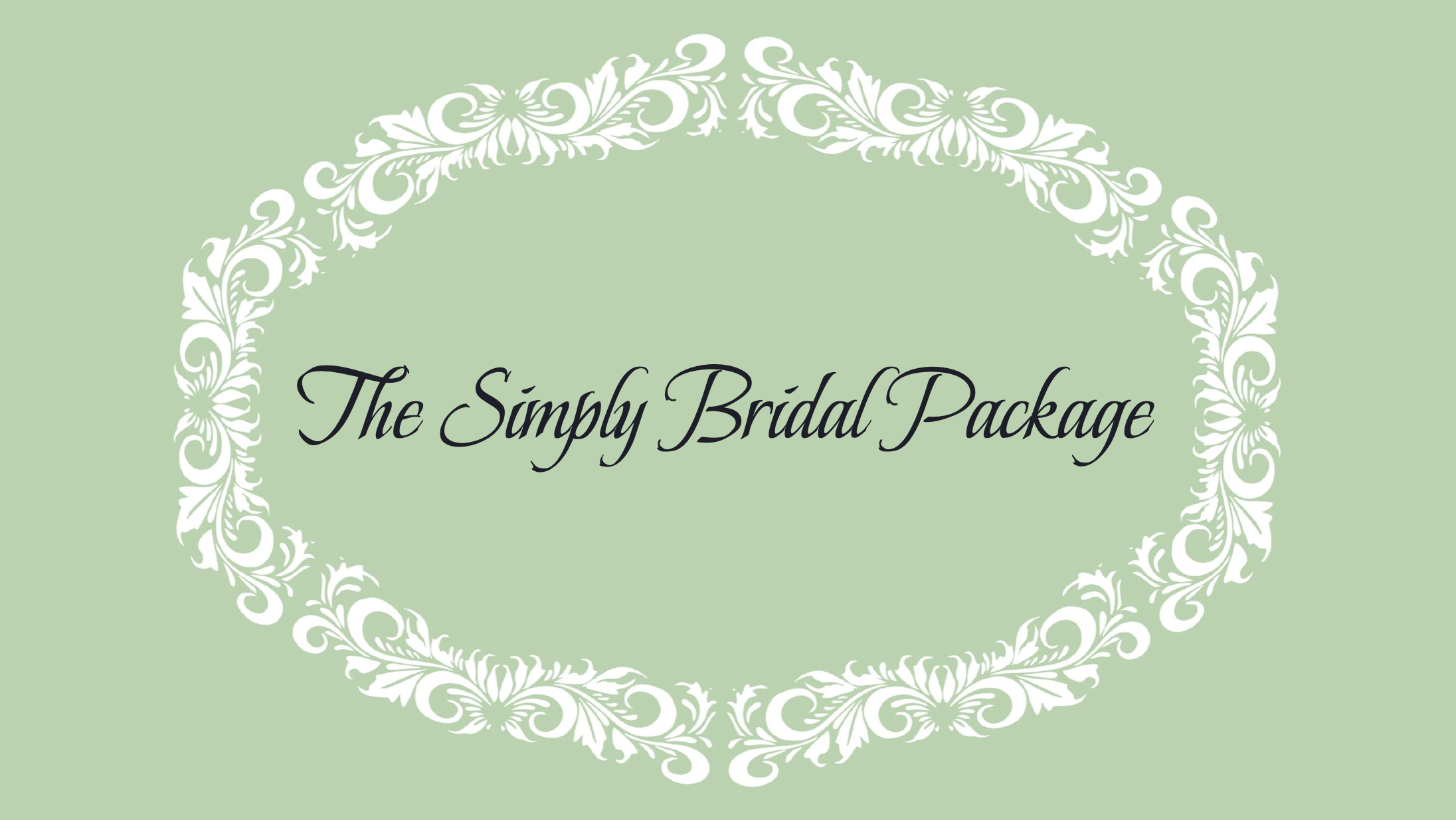 "The simply bridal package"